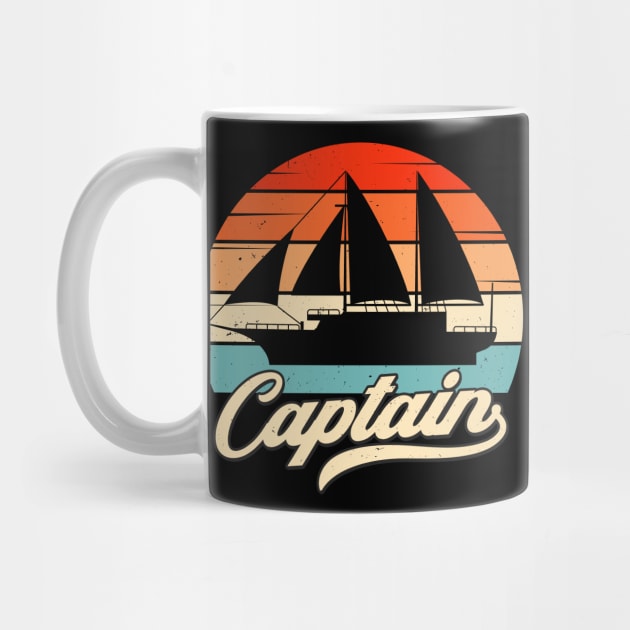 Sailing Ship Captain Vintage Sailboat Sailing by Foxxy Merch